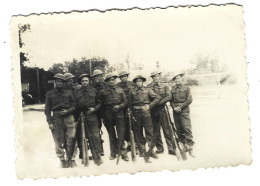 Photo Militaire Ancienne -  Presentation D'armes - Oorlog, Militair