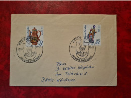 Lettre ALLEMAGNE 1986 WITTICHENAU KULOW 700 JAHRE STADTRECHT - Other & Unclassified