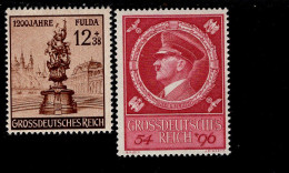 Deutsches Reich 886 - 887  MNH Postfrisch ** Neuf - Nuovi