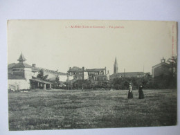 Cpa...Albias...(Tarn-et-Garonne)...vue Générale..1907...animée... - Albias