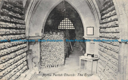 R108150 Hythe Parish Church. The Crypt. L. E. Straughan - Wereld