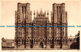 R108154 Wells Cathedral. West Front. Photochrom. No 3615 - Wereld