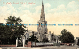 R108162 St. Pauls Church. Bedford. Valentine. 1910 - Wereld