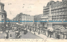 R108472 London. The Strand And Charing Cross. Valentine. 1906 - Sonstige & Ohne Zuordnung