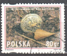 Poland 1995 Katyn Forest Massacre - Mi 3532 - Used Gestempelt - Usati