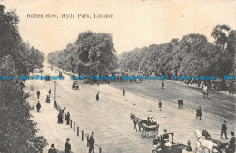 R108475 Rotten Row. Hyde Park. London. 1907 - Autres & Non Classés