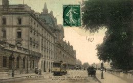 PARIS LA NOUVELLE GARE D'ORLEANS ET LE QUAI D'ORSAY - Métro Parisien, Gares