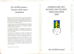 Notice  Fdc 2000 Euro - 1991-2000