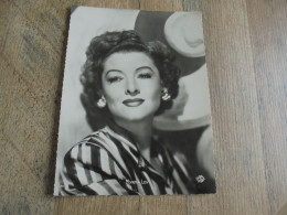 MYRNA LOY Star Vedette Célébrité Cinéma Photographie 23 X 17 Offerte Par La Chocolaterie Clovis Veviers Chocolat - Personalidades Famosas