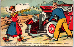 THEMES - AUTOMOBILES  Carte Postale Ancienne [78964] - Other & Unclassified