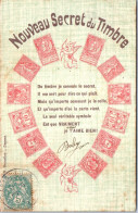 THEMES - LANGUAGE DU TIMBRE -  Carte Postale Ancienne [78662] - Francobolli (rappresentazioni)