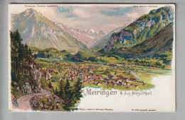 CH BE Meiringen Ca. 1900 Ungebraucht Litho C.Steinmann H.Schlumpf #2140 - Meiringen