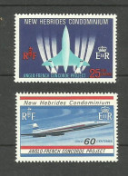 NOUVELLES-HEBRIDES N°278, 279 Neufs** Cote 19€ - Unused Stamps