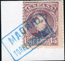 Madrid - Edi O 246 - Mat Cartería Azul  "Madrid - Torrejón De Ardoz" - Used Stamps
