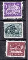 Bulgaria, 1951- Industry. Set Of Three. NewNH - Ongebruikt