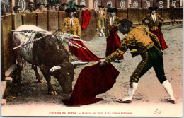 THEMES - TAUROMACHIE  Carte Postale Ancienne [79068] - Corridas