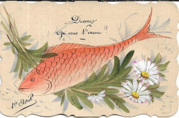 Carte Poisson D' Avril - Erster April