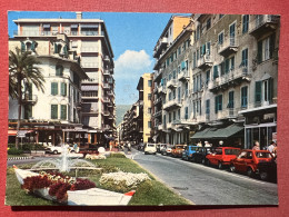 Cartolina Golfo Tigullio - Rapallo - Piazza IV Novembre E Via Giustiniani 1965 - Genova (Genoa)