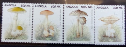 Angola 1993, Mushrooms, MNH Stamps Set - Angola