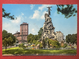 Cartolina - Torino - Monumento Al Fréjus - 1965 Ca. - Andere & Zonder Classificatie