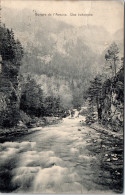 SUISSE GORGES DE L'AREUSE  Carte Postale Ancienne [80733] - Autres & Non Classés