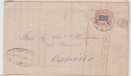 X/23 Italien Umschlag 1879 CASINO - Ohne Zuordnung