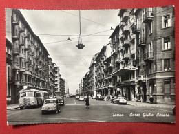 Cartolina - Torino - Corso Giulio Cesare -  1950 Ca. - Otros & Sin Clasificación
