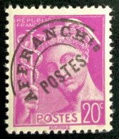 1938 FRANCE N 78 - TYPE MERCURE PREOBLITERE - NEUF** - Unused Stamps