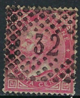 ITALY, 1863 VEII CENT 40, USED VF - Oblitérés