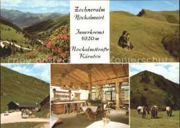72224242 Innerkrems Krems Kaernten Berggasthaus Zechneralm Nockalmwirt Gastraum  - Autres & Non Classés