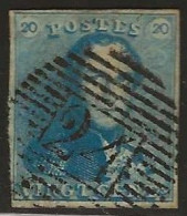 Belgie  .   OBP    .    2  (2 Scans)    .   O     .   Gestempeld     .   /   .   Oblitéré - 1849 Mostrine