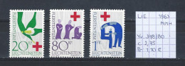 (TJ) Liechtenstein 1963 - YT 378/80 (postfris/neuf/MNH) - Ongebruikt