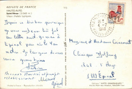 N°42587 Z -cachet Pointillé (perlé) De Saint Véran- - 1961-....