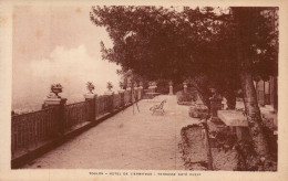 83 , Cpa TOULON , HOTEL De L'ERMITAGE ; Terrasse Coté Ouest (15473) - Toulon