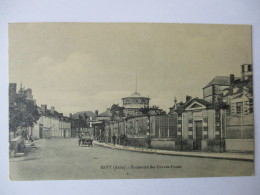 Cpa...Ervy...(aube)...boulevard Des Grands-fossés...1911... - Ervy-le-Chatel