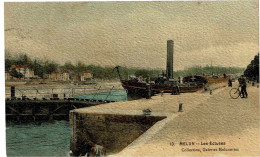 MELUN  -  Les Ecluses - Tugboats