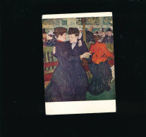 CPSM Art Peinture - Henri De Toulouse Lautrec - Les Deux Valseuses Galerie Prague - Malerei & Gemälde