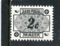 MALTA - 1973  POSTAGE DUE  2c  MINT NH - Malte