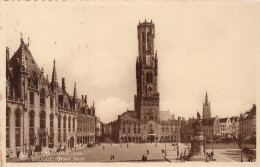 - BRUGGES. - Grand'Place - Groote Markt. - - Brugge