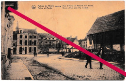 Menen 14-18. Rue D'Ypres Et Marché Aux Porcs. Photo O. Pille. - Menen