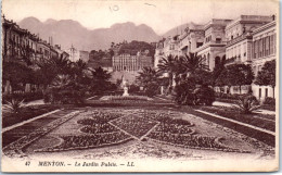 06 MENTON  Carte Postale Ancienne[63313] - Other & Unclassified