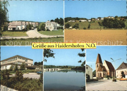 72223980 Haidershofen Siedlung Stauwerk Kirche Haidershofen - Altri & Non Classificati