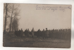 +5151, FOTO-AK, WK I,  Frankreich > [55] Meuse, Dun-sur-Meuse, Truppenbesichtigung - War 1914-18