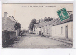 BANNES: Rue Principale, Côté De Cossé-en-champagne - état - Autres & Non Classés