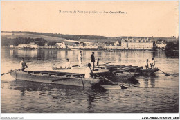 AAWP1-49-0032 - ANGERS - Manoeuvre De Pont Par Parties - En Face Saint-Maur - Angers
