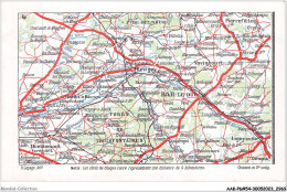 AAKP6-54-0511 - BAR-LE-DUC - Carte Géographique - Bar Le Duc