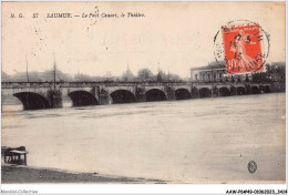 AAWP6-49-0493 - SAUMUR - Le Pont Cessart - Le Théatre - Saumur