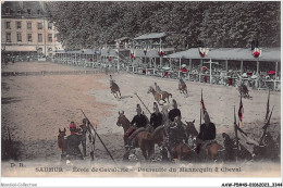 AAWP5-49-0458 - SAUMUR - Ecole De Cavalerie - Poursuite Du Mannequin â Cheval - Saumur