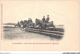 AAWP5-49-0431 - SAUMUR - Saut De La Haie Au Breit Saint-Lieut De Cavalerie - Saumur