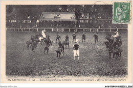 AAWP5-49-0416 - SAUMUR - Ecole D'Application De Cavalerie - Carrousel Militaire - Reprise Des Chevaux Sauteurs - Saumur